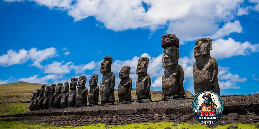 Jejak Raksasa: Mengungkap Misteri Patung Moai di Pulau Paskah