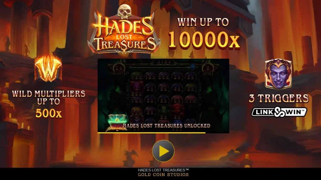 Hades Lost Treasures Microgaming